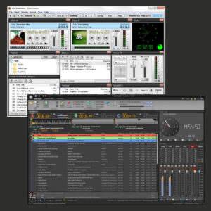 Playout audio radio software jingles en muziek