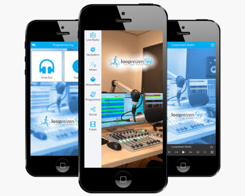 Radio streaming app beheer radio station