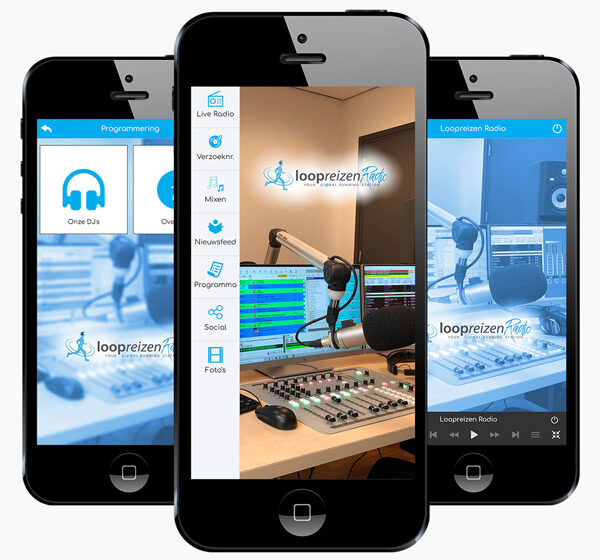 Radio streaming app beheer radio station
