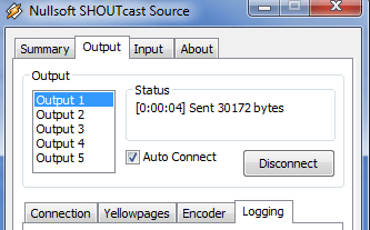 connect dsp pluing met stream status auto
